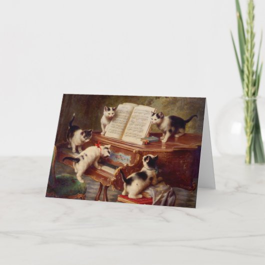 Kittens en Piano (Voorkant)