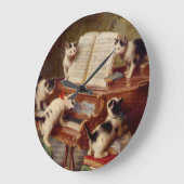 Kittens en Piano Grote Klok (Hoek)