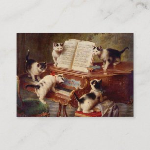 Kittens en Piano Informatiekaartje