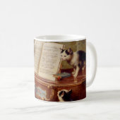 Kittens en Piano Koffiemok (Voorkant rechts)