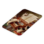 Kittens en Piano Magneet (Linkerzijde)