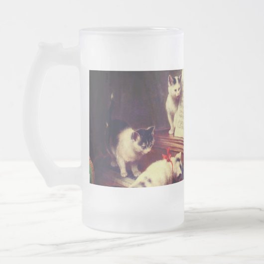 Kittens en Piano Matglas Bierpul (Links)