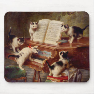 Kittens en Piano Muismat