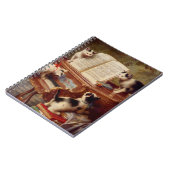 Kittens en Piano Notitieboek (Linkerzijde)