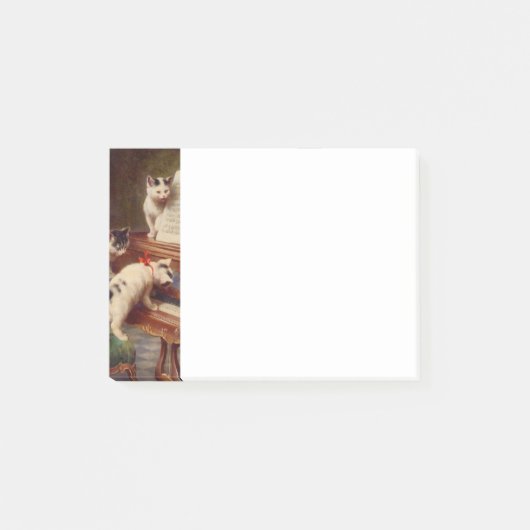 Kittens en Piano Post-it® Notes (Voorkant)