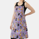 Kittens en Puppies All-Over Print Schort (Insitu)