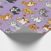 Kittens en Puppies inpakpapier (Hoek)