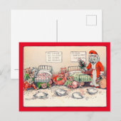 Kittens en Santa Cat, Louis Wain Briefkaart (Voorkant / Achterkant)