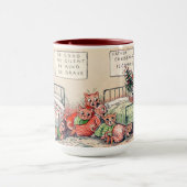 Kittens en Santa Cat, Louis Wain Mok (Midden)