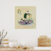 KITTENS EN TOILET PAPIER VAN SHARON SHARPE POSTER (Keuken)