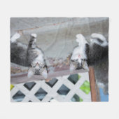 Kittens Fleece Deken (Voorkant (Horizontaal))