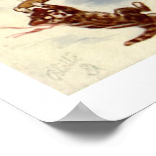 Kittens Flying Plane Wall Art Poster (Hoek)