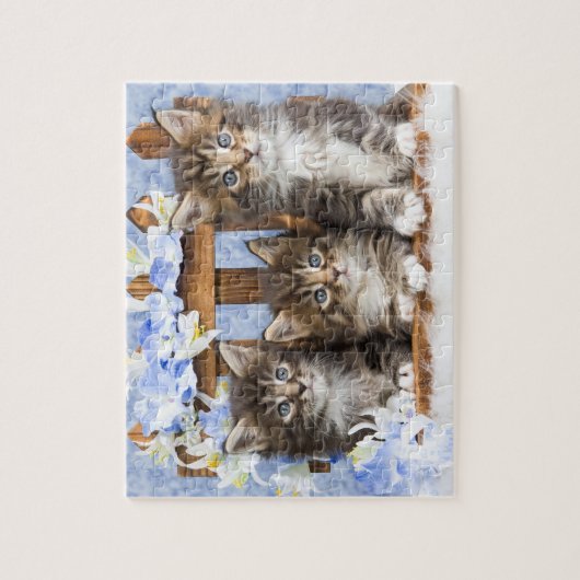 Kittens Game Puzzle Legpuzzel (Verticaal)