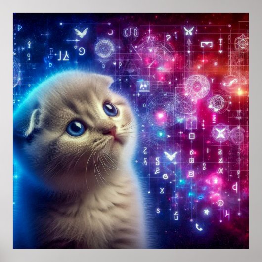 Kitten's gids voor kosmische geheimen poster (Voorkant)