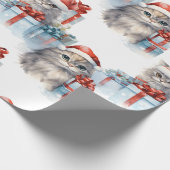 Kittens gluren van Gift Wrap Cadeaupapier (Hoek)