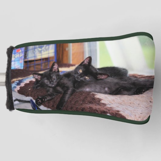 Kittens Golf Hoofddeksel Golfheadcover (Voorkant)