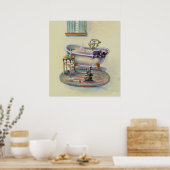 KITTENS in BATHTUB door SHARON SHARPE Poster (Keuken)