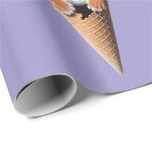 Kittens in Cones Cadeaupapier (Rol Hoek)