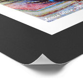 Kittens in de slede door Louis Wain Poster (Hoek)