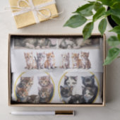 Kittens in de stijl van Helena Maguire Tissuepapier (Geschenk)