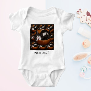 Kittens in een Bowl met Pattern Romper