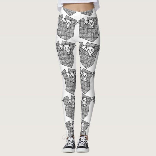 Kittens in een Box Thunder_Cove Leggings (Voorkant)
