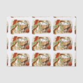 Kittens in een mandje tissuepapier (Voorkant)