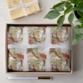 Kittens in een mandje tissuepapier (Geschenk)