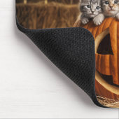 Kittens In een schuur Jack-o-lantern Muismat (Hoek)