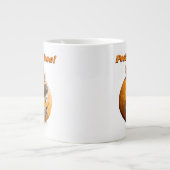 Kittens in Jack-o-Lantern Grote Koffiekop (Voorkant)