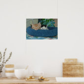Kittens in Love Poster (Keuken)