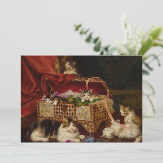 Kittens in naaimand | Jules Leroy (Staand voorkant)