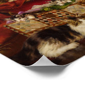 Kittens in naaimand | Jules Leroy Poster (Hoek)