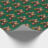 Kittens in Ornament Box Cadeaupapier (Hoek)