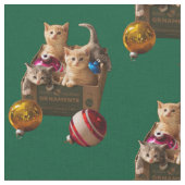 Kittens in Ornament Box Stof (Close Up)