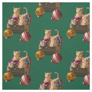 Kittens in Ornament Box Stof