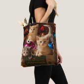 Kittens in Ornament Box Tote Bag (Dichtbij)