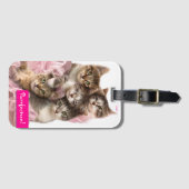 Kittens in Tutus Bagagelabel (Voorkant (horizontaal))