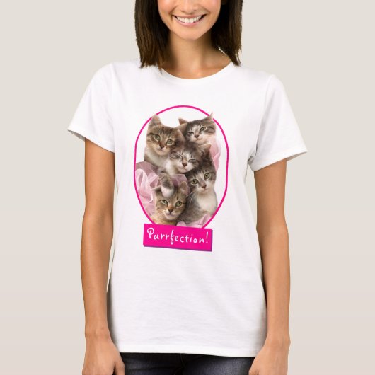 Kittens in Tutus T-shirt (Voorkant)