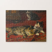 Kittens | Julius Adam de Jongere Legpuzzel (Horizontaal)
