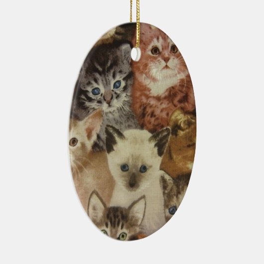 Kittens Keramisch Ornament (Rechts)