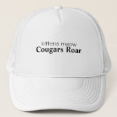 kittens meow, Cougars Roar Trucker Pet (Voorkant)