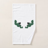 Kittens met bladeren bad handdoek (Handdoek)