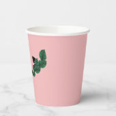 Kittens met bladeren glas papieren bekers (Links)