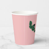 Kittens met bladeren glas papieren bekers (Rechts)