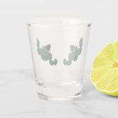 Kittens met bladeren shot glas (Achterkant)