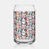  Kittens met bogen Blikvorm Glas (Voorkant)