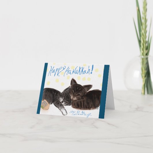 kittens met drager kaart (Voorkant)