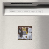 Kittens met Fun Magnet (Insitu (Vaatwasser))