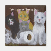 Kittens met Fun Magnet (Voorkant)
